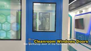 Cleanroom-ramen en -deuren
