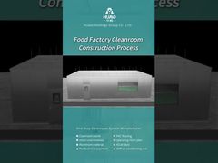 Installatie van cleanrooms in voedselverwerkingsfaciliteiten