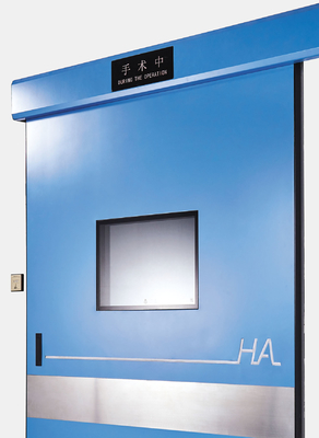 kopen HUAAO Medische automatische schuifdeur Schuifoperatiekamer Reiniging Aluminium Luchtdichte schuifdeuren Schoonkamerdeur online manufacture