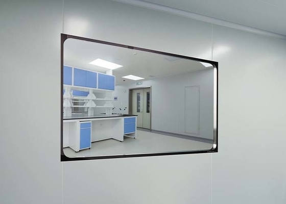 kopen Vloeibaar zichtpaneel 5 mm Dubbellagig gehard glas Schoonruimtevensters online manufacture