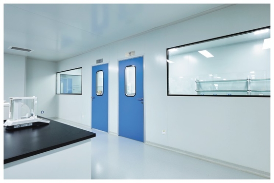 kopen 50 mm dikte dubbel gelaagd isolerend glas schoonruimte venster online manufacture