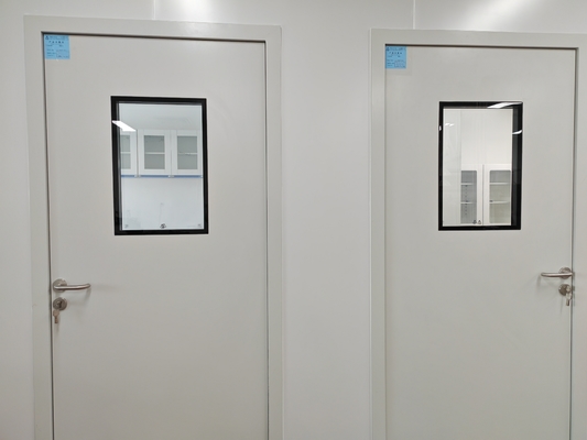 kopen Modulaire stalen schoonkamerdeur Hermetische schommeldeur 250 mm wanddikte Voor laboratorium online manufacture
