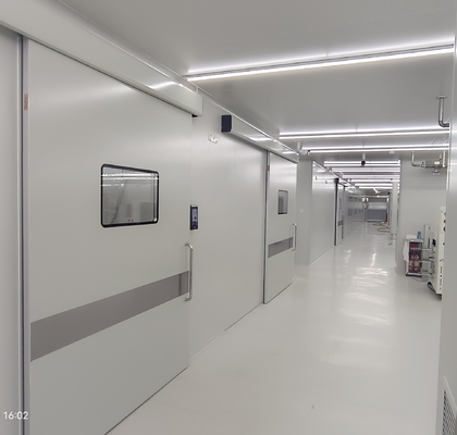 kopen Ziekenhuis Schoonkamer Automatische schuifdeur Warmte-isolatie Naadloze constructie online manufacture