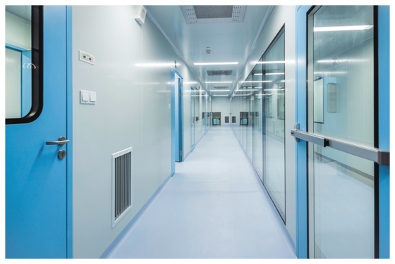 kopen Beveiliging Pharmaceutical Clean Room Door gegalvaniseerd staal met geharmoniseerde ramen online manufacture