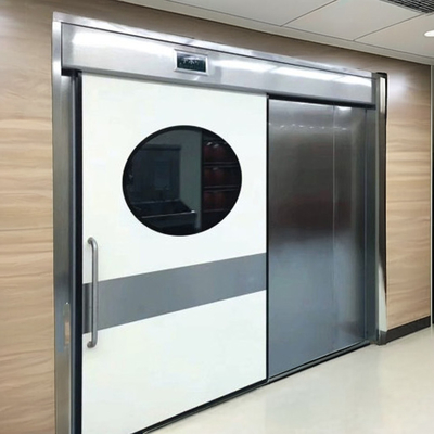 kopen Automatische medische deur Eenvoudige of dubbele handmatige farmaceutische schoonkamerdeur online manufacture