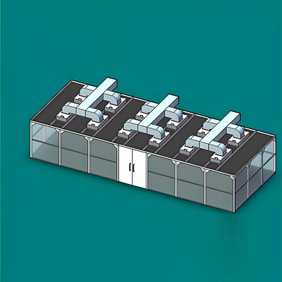kopen Huuao ISO 5/6/7/8 Standard Dust Free Modular Clean Room Design Professional Project Cleanroom Modular with Low Cost online manufacture