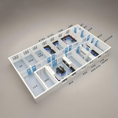 kopen Huaao Modular Cleanroom Design and Manufacturing Cost Effective Class100~Class100000 Clean Room Dust Free Clean Room Modular Cleanroom online manufacture