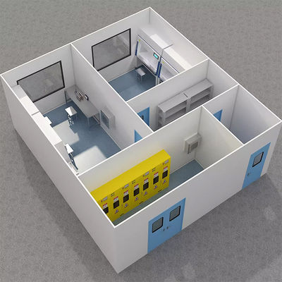 kopen Huuao Clean Room Manufacturer GMP Standard Modular Cleanroom Project Leverancier voor ziekenhuiskamer/operatiekamer Poederbedekte stalen panelen Cleanroom Project voor farmaceutische online manufacture