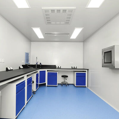 kopen HUAAO Modulair Modern Cleanroom Lab Wetenschappelijk Chemisch Resistent Biologisch Werkstation ISO5 Certificering Branddicht Feature voor online vervaardiging
