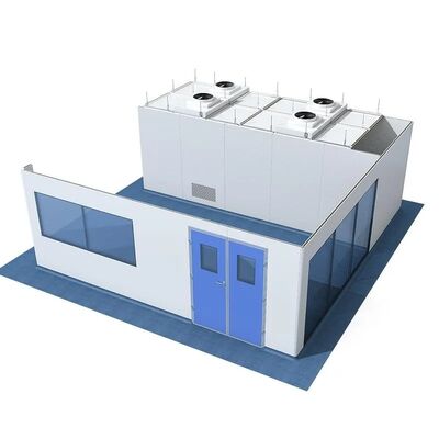 kopen HUAAO Modulair minimalistisch ontwerp ISO 5-8 niveau Prefab-schone kamer voor werkplaats en ziekenhuis Gebruik stofvrij laboratoriumfabriek online vervaardiging