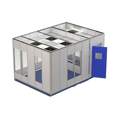 kopen HUAAO Laboratorium Modulaire harde wand ISO 7 Cleanroom Assembly Draagbare Cleanroom Booth Laboratoriumkamer Ziekenhuis Schoonkamer online vervaardiging