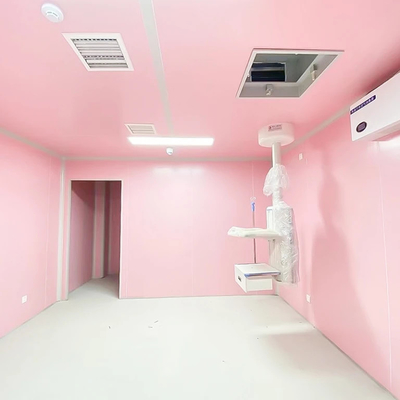 Brandwerend Machine Made Cleanroom Sandwich Panel, Rock Wool Sandwich Panel