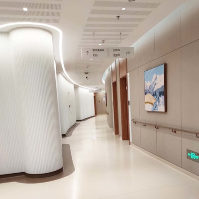 Hospitaal School Office Cleanroom PVC vloer Multilayer Composite Vinyl vloerrol