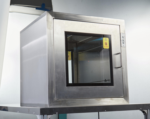 SUS304 Ziekenhuis Schoonkamer Pass Box, Farmaceutische Plant Pass Door Box