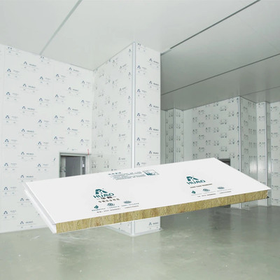 Pu-dakpanelen Rotspanelen Geïsoleerde Wpc Buitenruimte Innencontainer Geluidsisolatie Duct Polyurethane Panel Sandwich