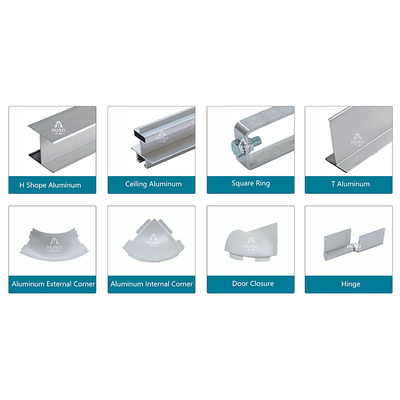China Leverancier Aluminium Frame Profile Custom Aluminium Extrusion Profiles