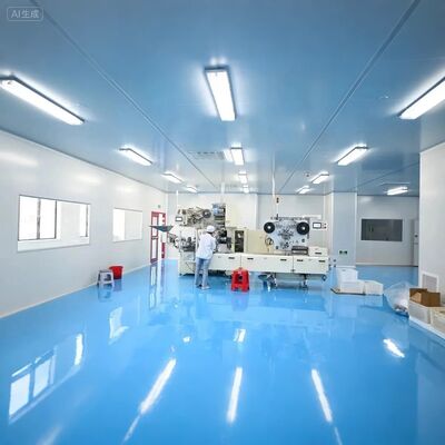 HUAAO Moderne modulaire brandwerend Eco-vriendelijk ISO8 Klasse 10000 Rock Wool Prefabricated CE gecertificeerd 1 jaar garantie Cleanroom