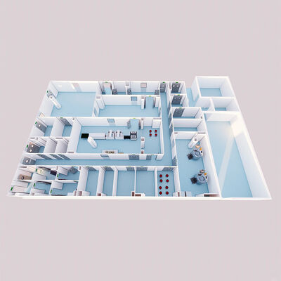 Huaao Modulaire constructie van schoonruimtes voor schoonruimtes zoals laboratoria Schoonruimtes Ziekenhuizen Computerruimtes Voedselverwerking